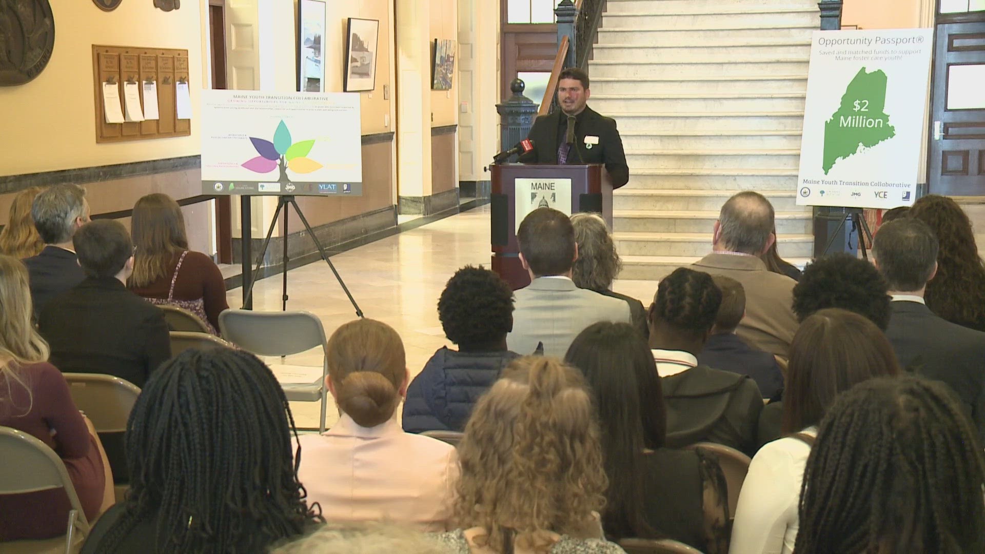 The advocates gathered in Augusta to celebrate a program that works to help with their transition. Opportunity Passport has brought financial support to hundreds.