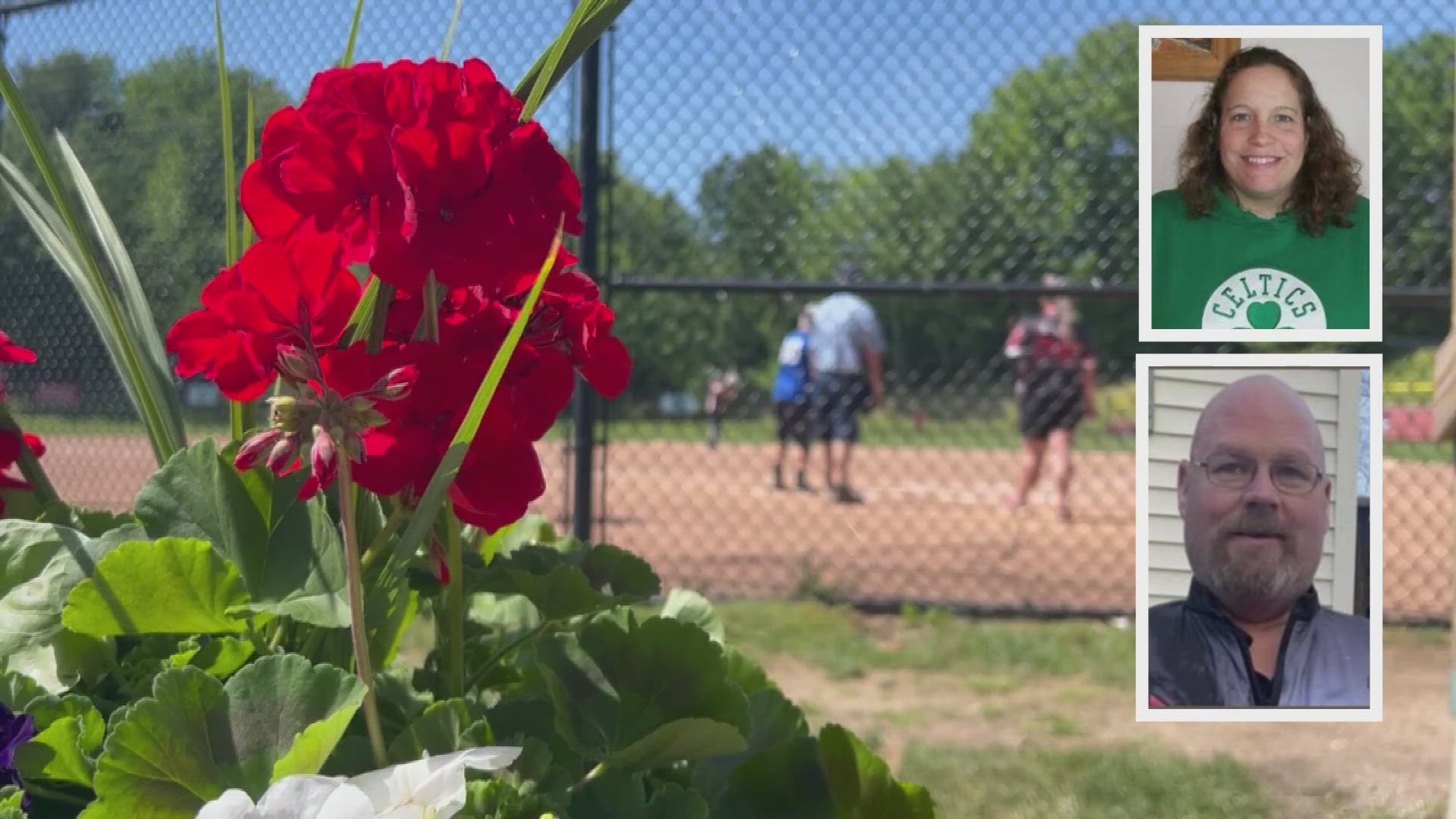 The city of Auburn honored two victims, Tricia Asselin and Joe Walker, whose legacies will live on at Pettengill Park.