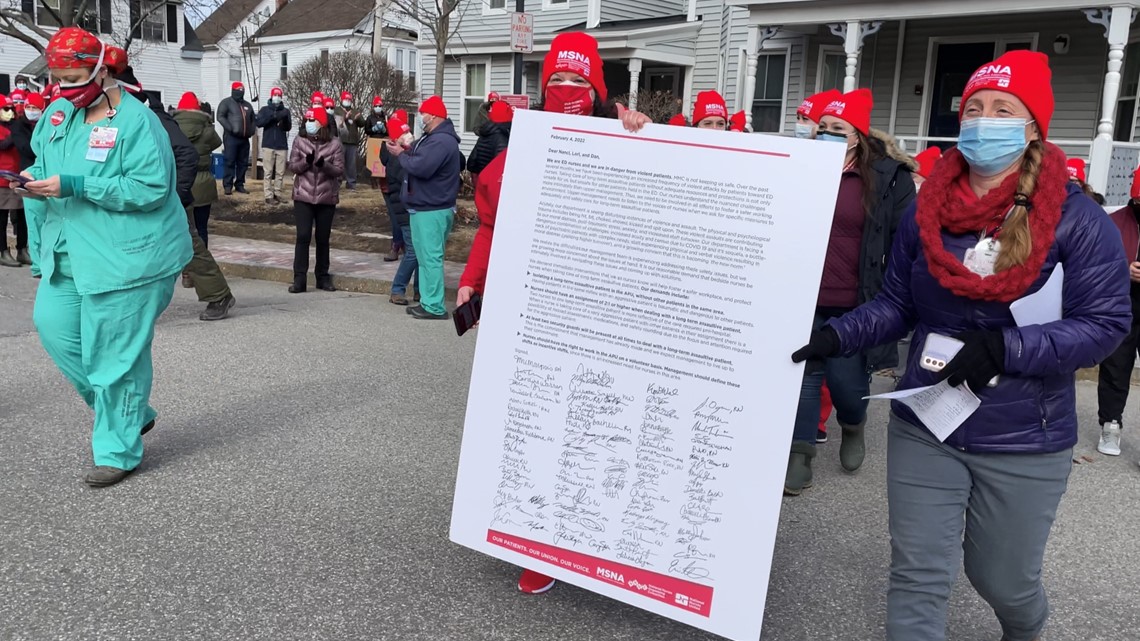 Maine Medical Center nurses detail violence, demand change