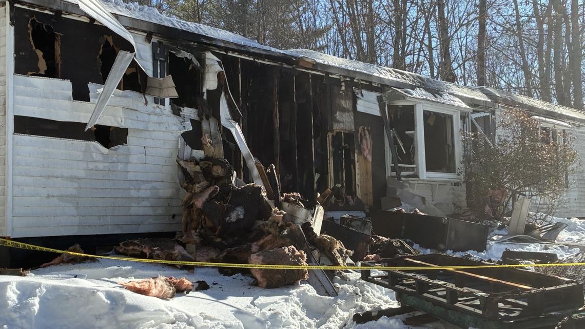 Lisbon home destroyed in fire linked to electric blanket