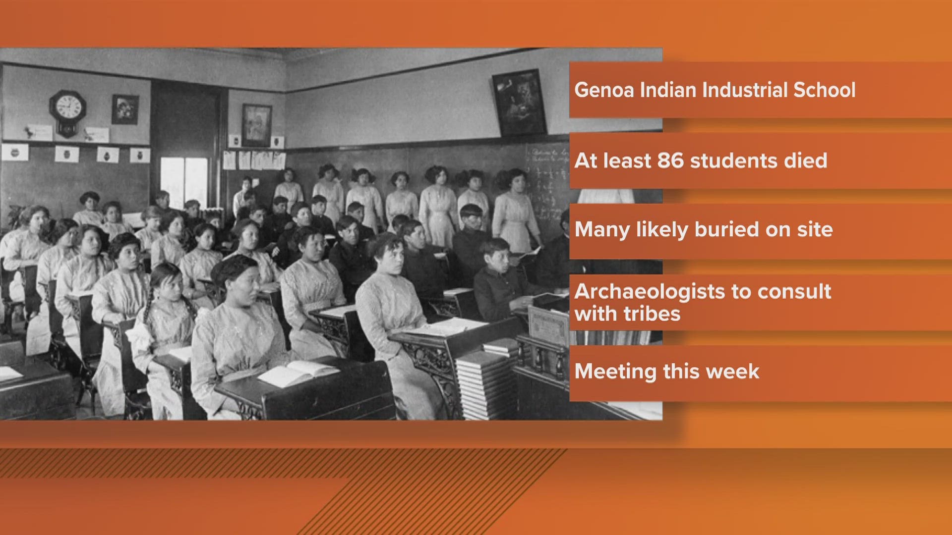 Indigenous children from more than 40 tribes across the country, including Maine, were brought to the Genoa Indian Industrial School in Nebraska.