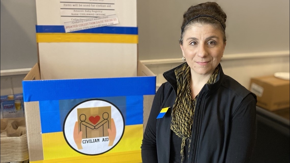 Falmouth resident collecting donations to support Ukrainians - Vimarsana News