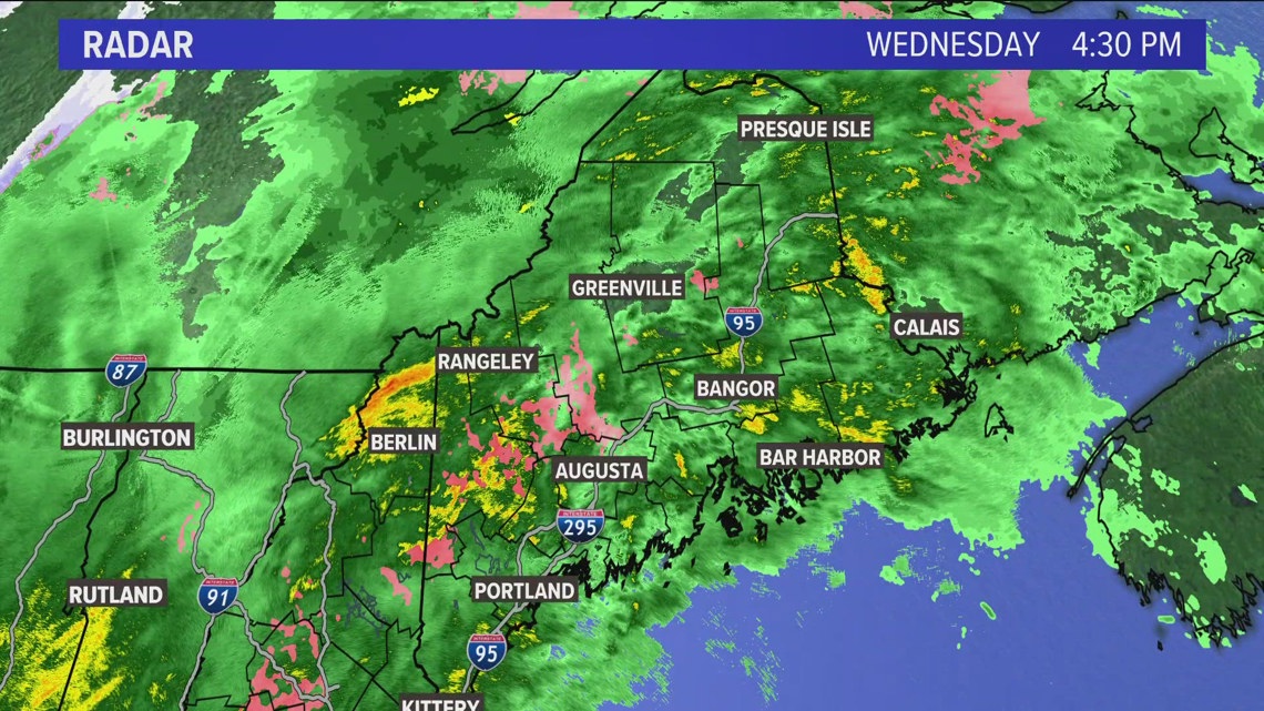 Severe Weather: Heavy, cold rain soaks state with winds ramping up | newscentermaine.com