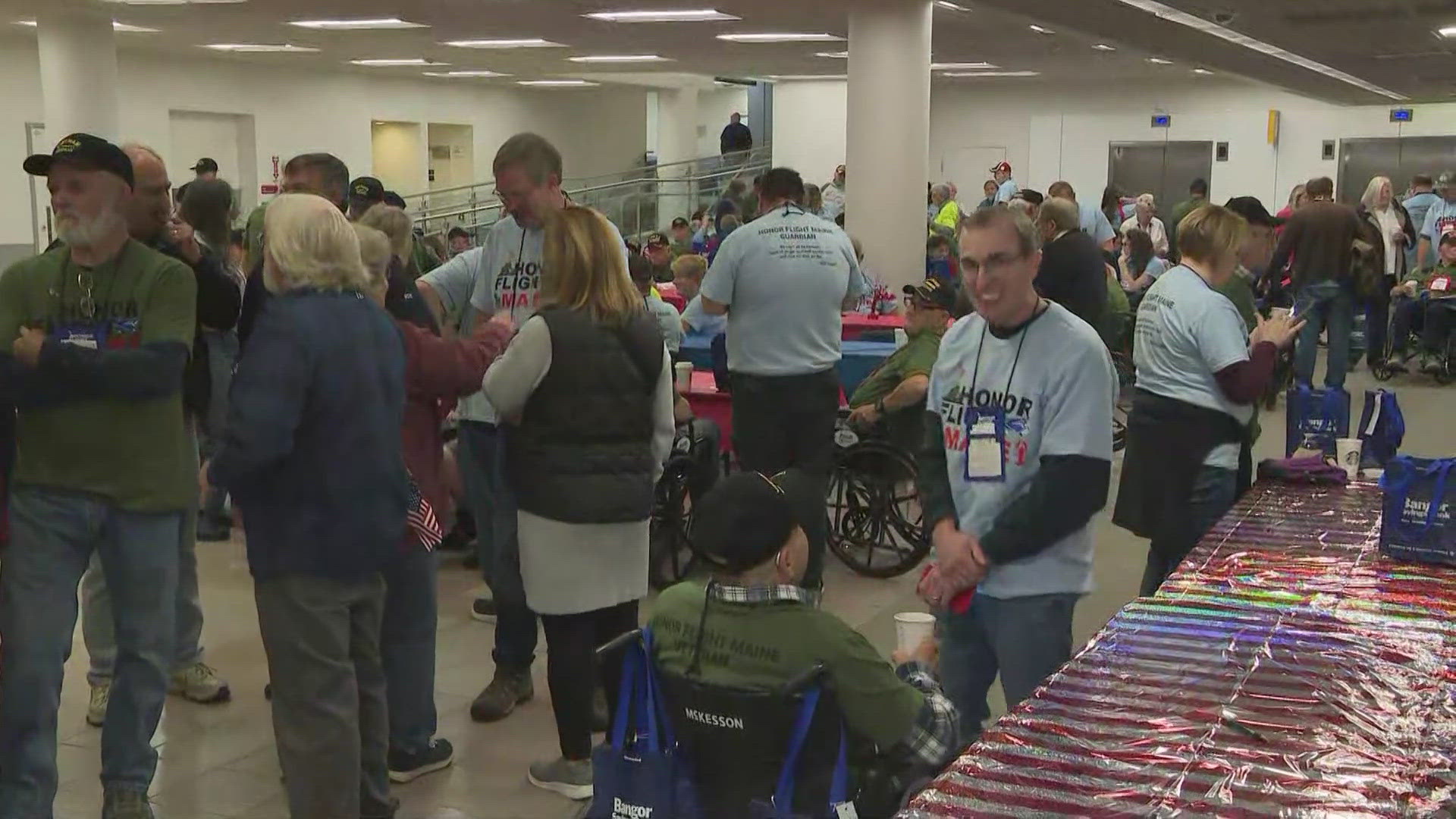 The veterans will spend the weekend touring the monuments and memorials dedicated in honor of their service.