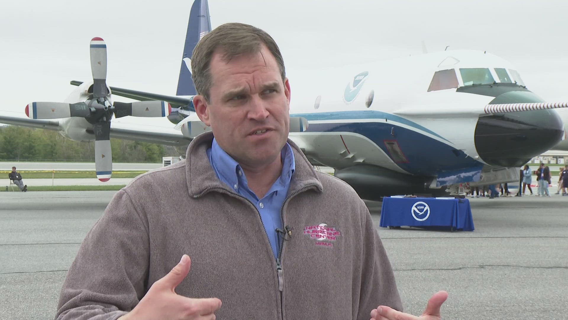 NOAA's Hurricane Awareness Tour made a stop in Portland to help educate people about potential risks, even for places that rarely get hit by tropical storms.