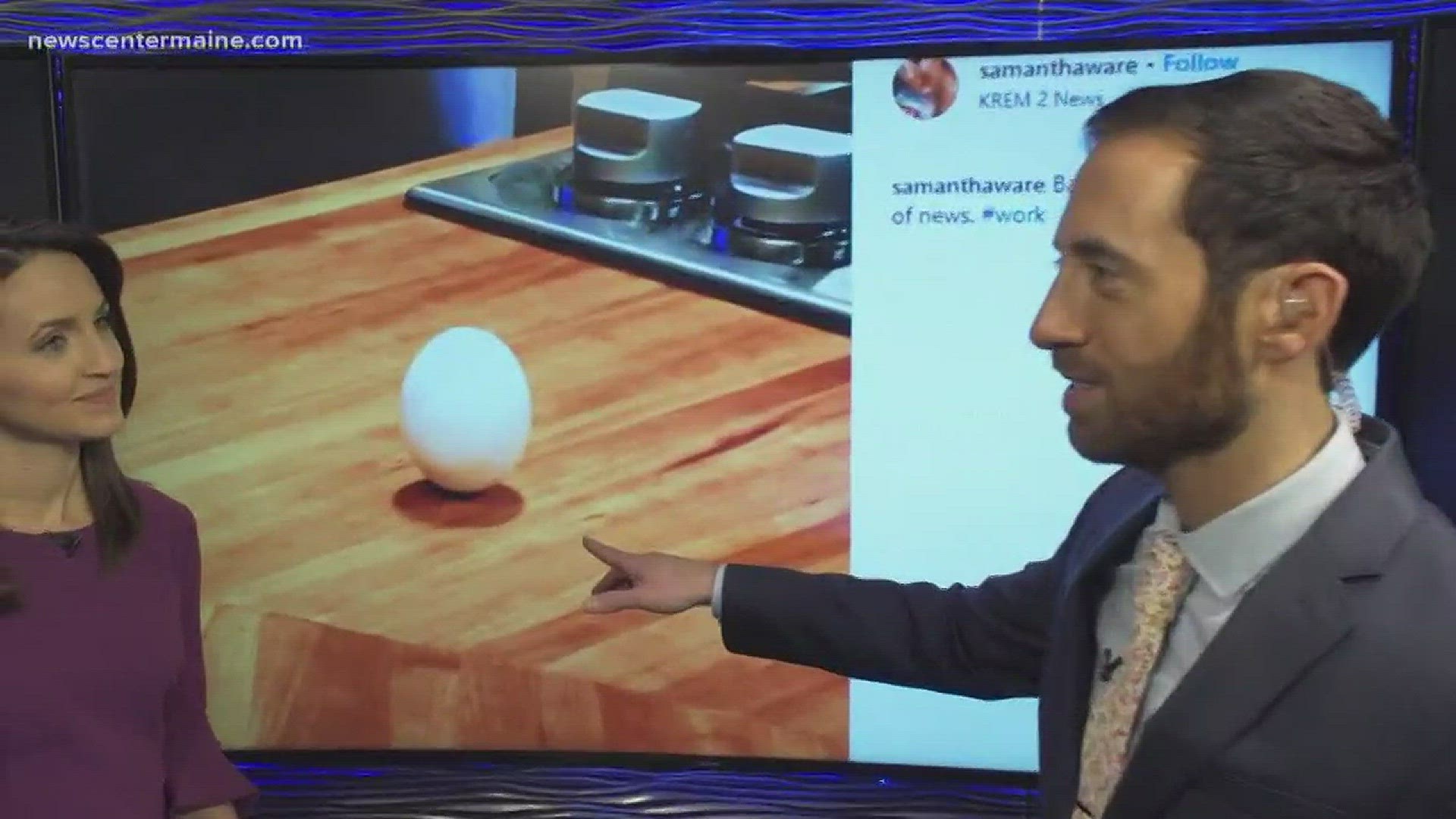 BrainDrops: Balancing an egg