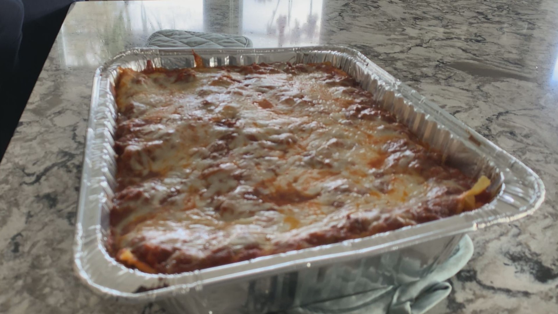 Volunteers in Maine make lasagna dinners for people who ask through the pandemic-born non-profit Lasagna Love.