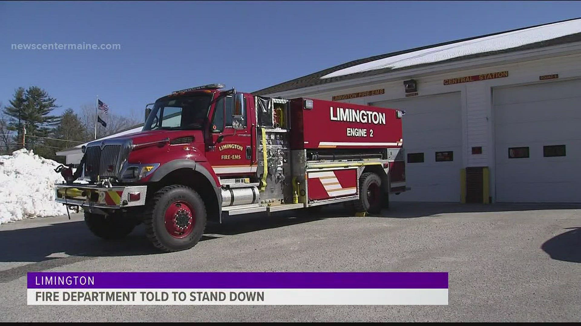 Fire department told to stand down