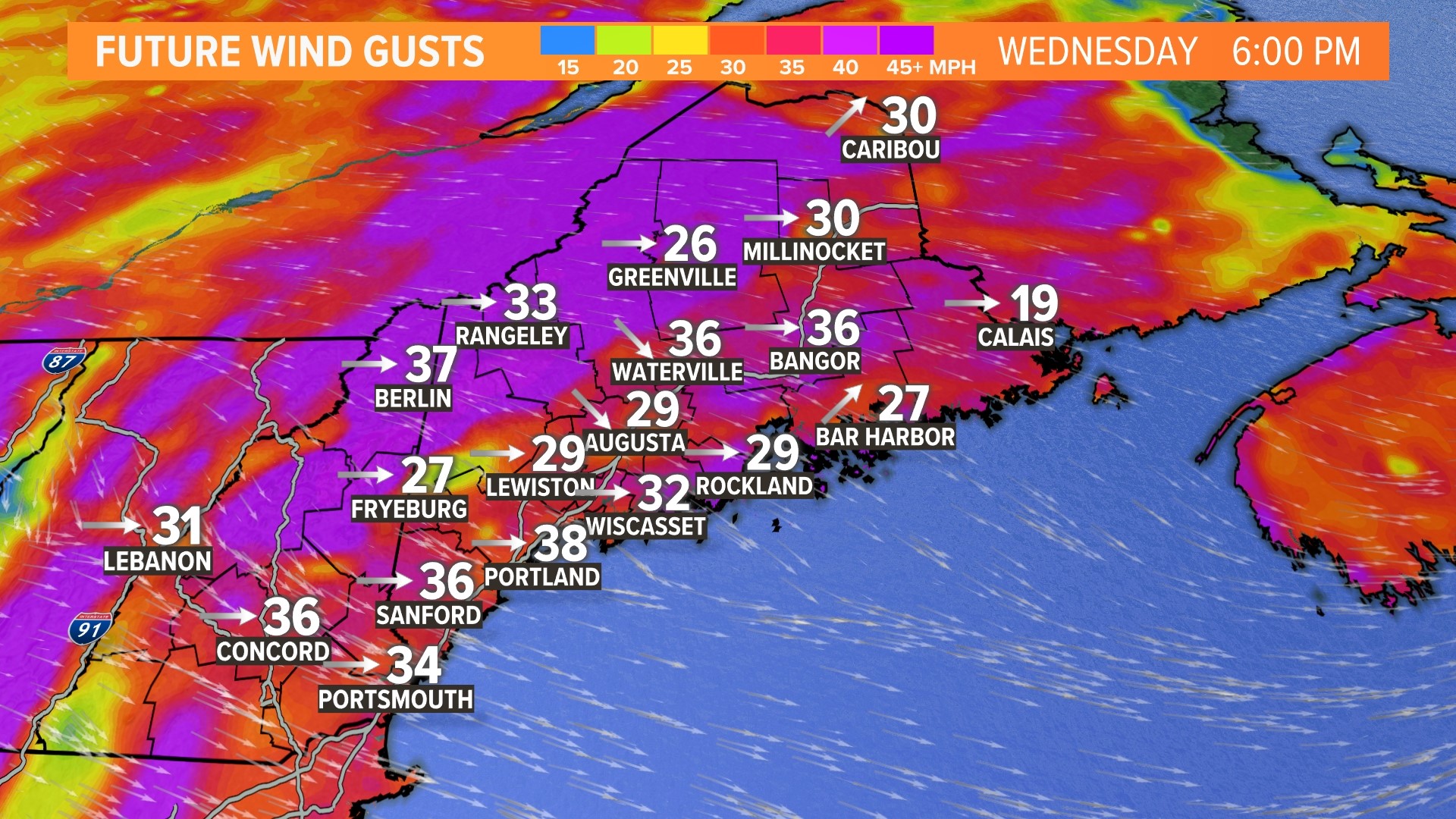 Record warmth to winter storm in Maine this week