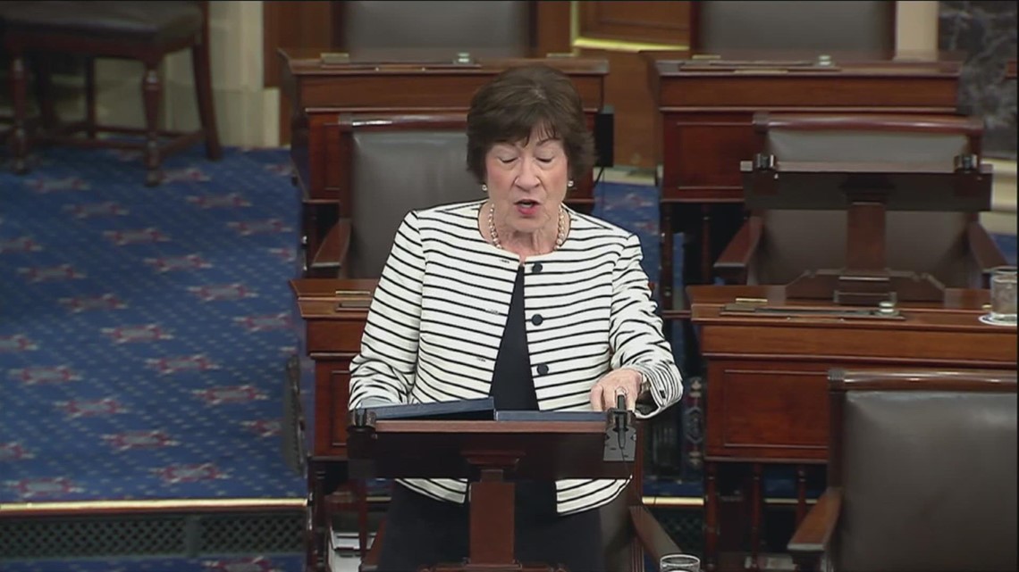 Sen. Susan Collins tabbed as ranking member of Senate Appropriations Committee