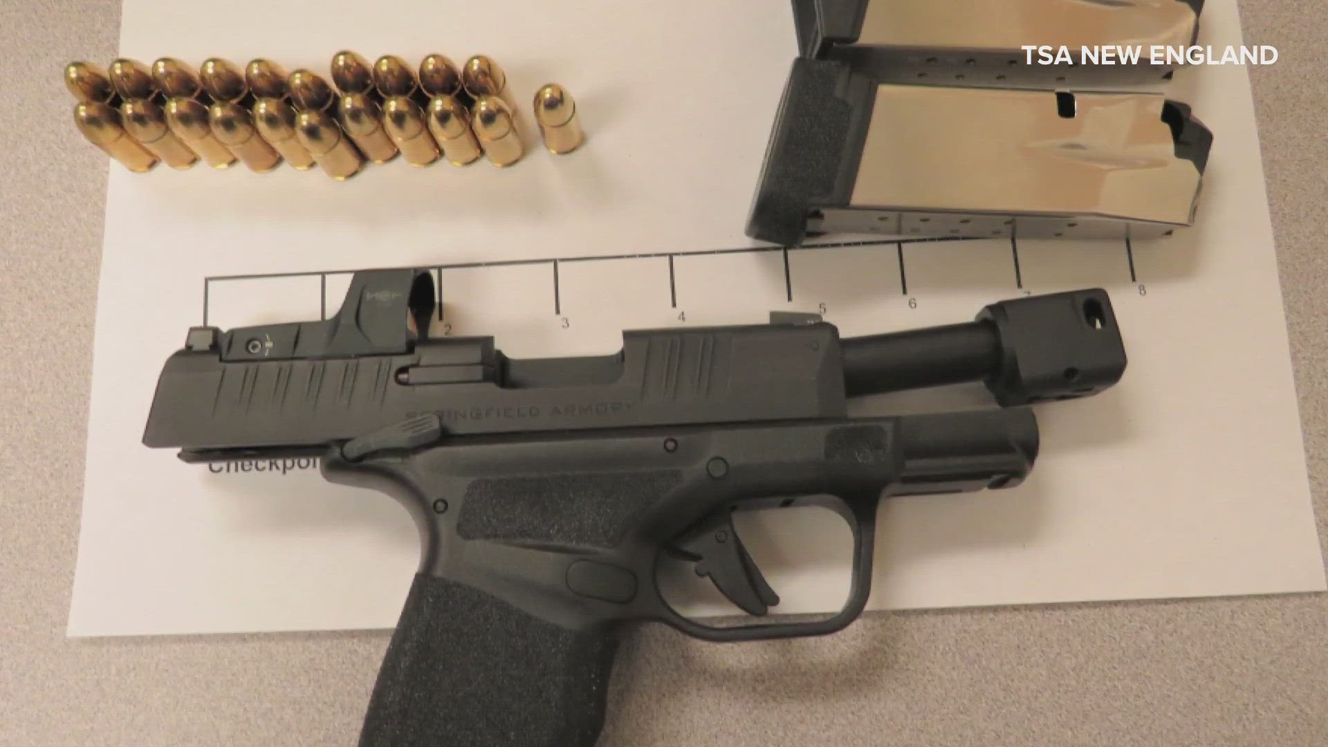 During questioning, the North Carolina resident stated that he meant to leave the firearm in his vehicle but forgot because he was in a rush, TSA said.
