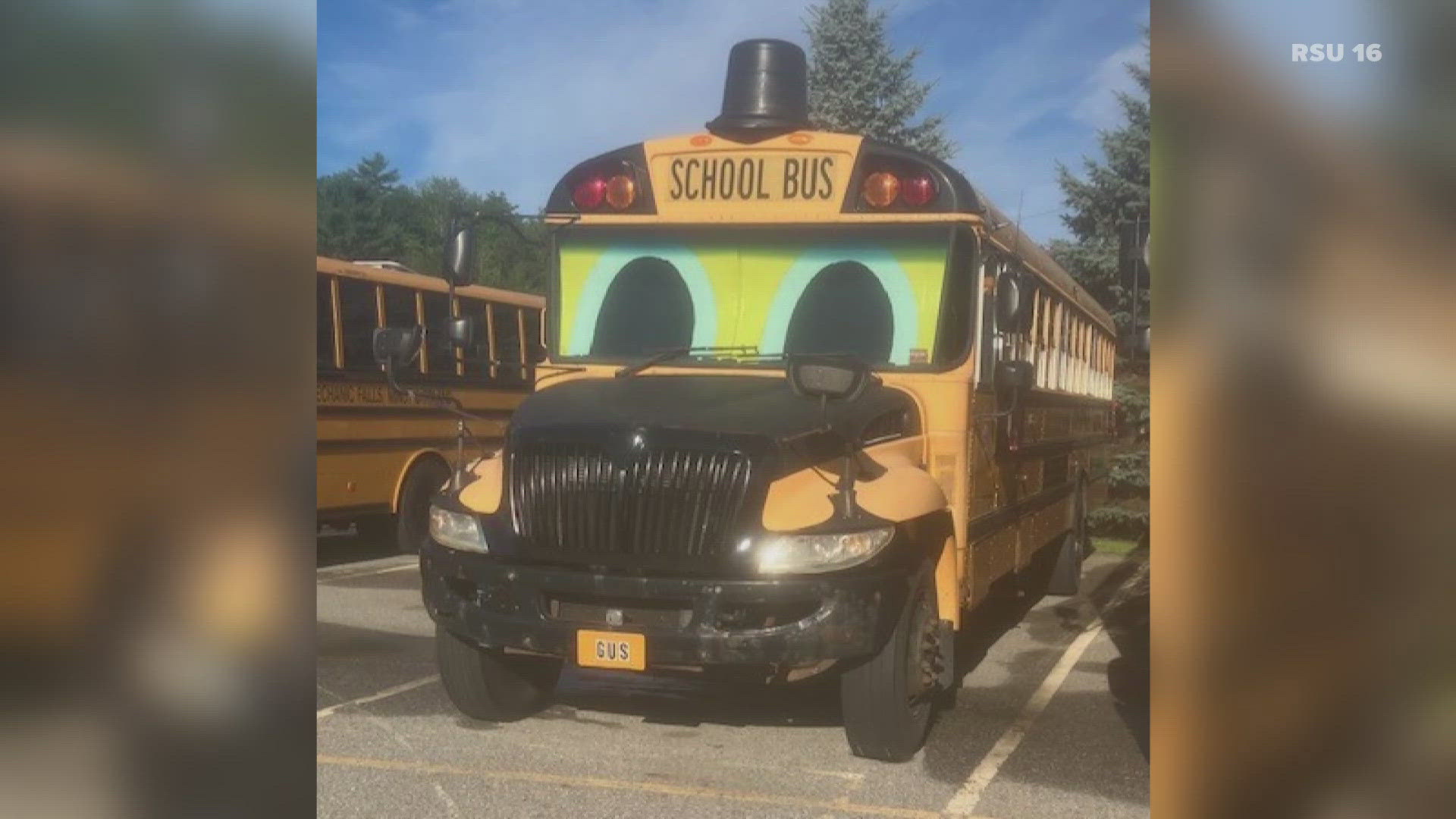 "Gus the Bus" will make stops around the district that covers Poland, Minot, and Mechanic Falls this week as residents are encouraged to support students in need.