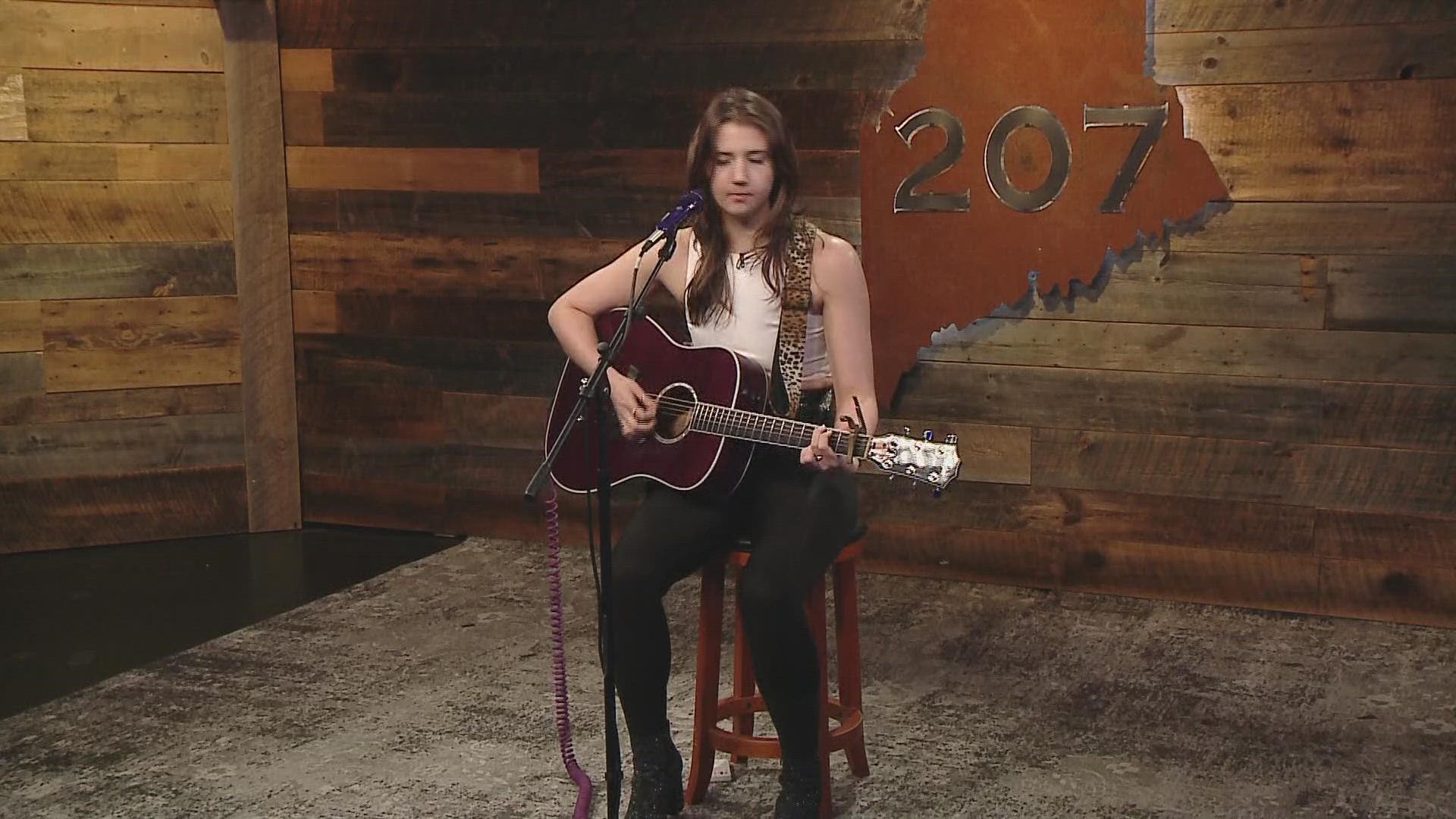 Maine singer and songwriter Holly Clough came on 207 to perform new music.