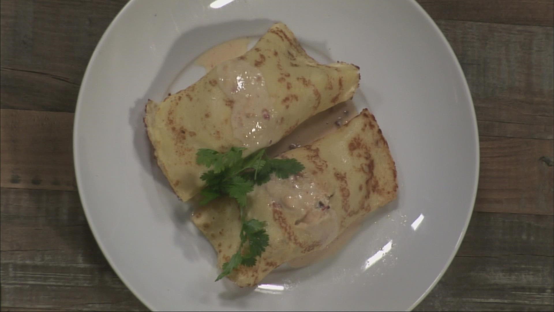 Chef Annie Mahle shares her crepes recipe that’s packed with flavor.