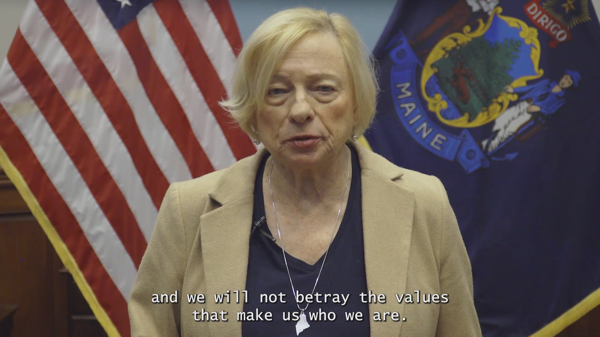 Gov. Janet Mills addressed Mainers Wednesday evening about possible ICE operations in Maine, saying she is working with municipalities to prepare. 