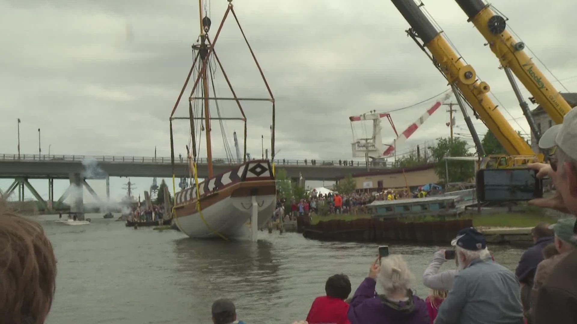 Replica pays homage to Maine's first ship.
