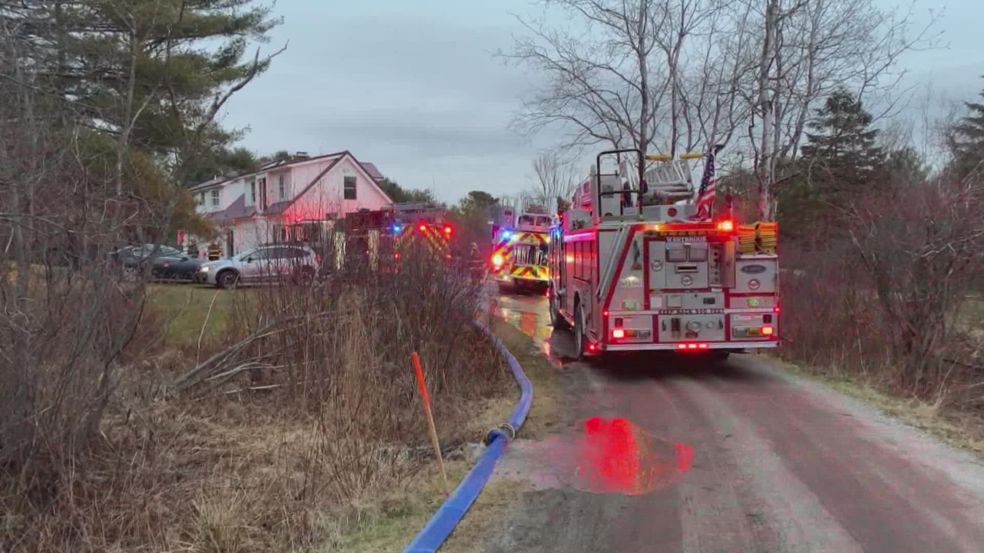 Multiple agencies respond to house fire in Gorham | newscentermaine.com