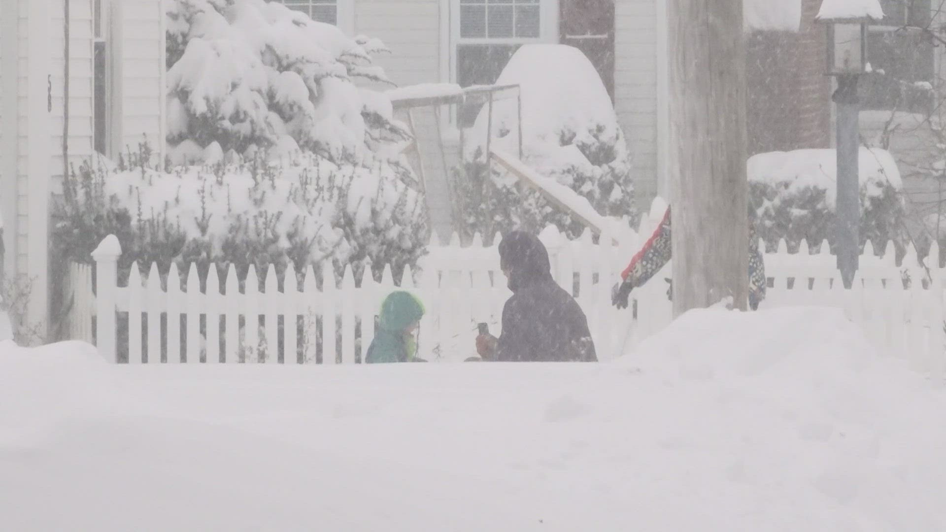 "Winter vacation, holiday vacation was not fun because it was all rain, so this is really exciting," one Portland resident said.