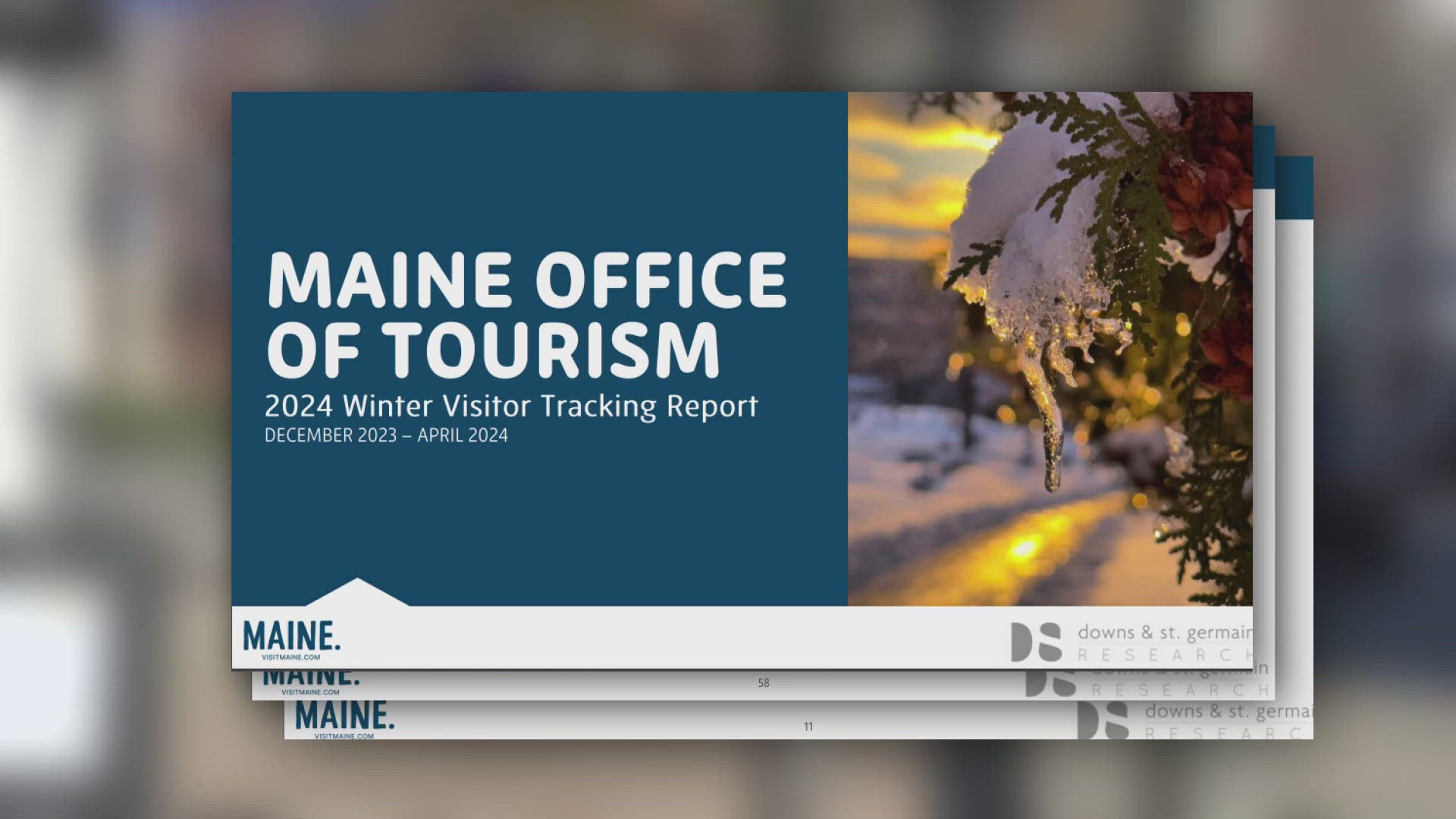 Maine Office of Tourism leaders say visits to the state during the winter months has increased since the COVID-19 pandemic. 