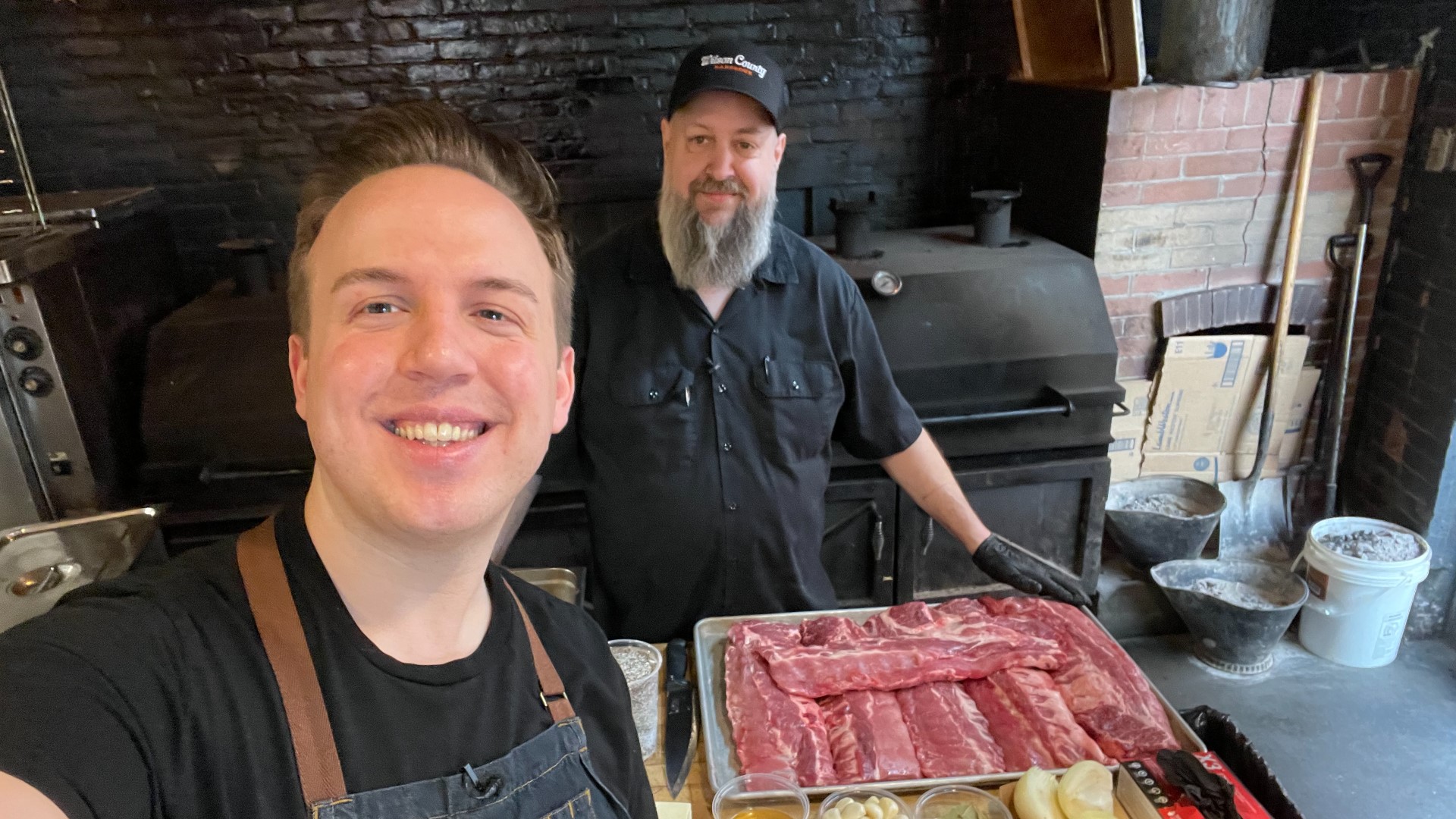 NEWS CENTER Maine Meteorologist Aaron Myler went to Wilson County Barbecue in Bayside Portland for a peek inside the smoker.