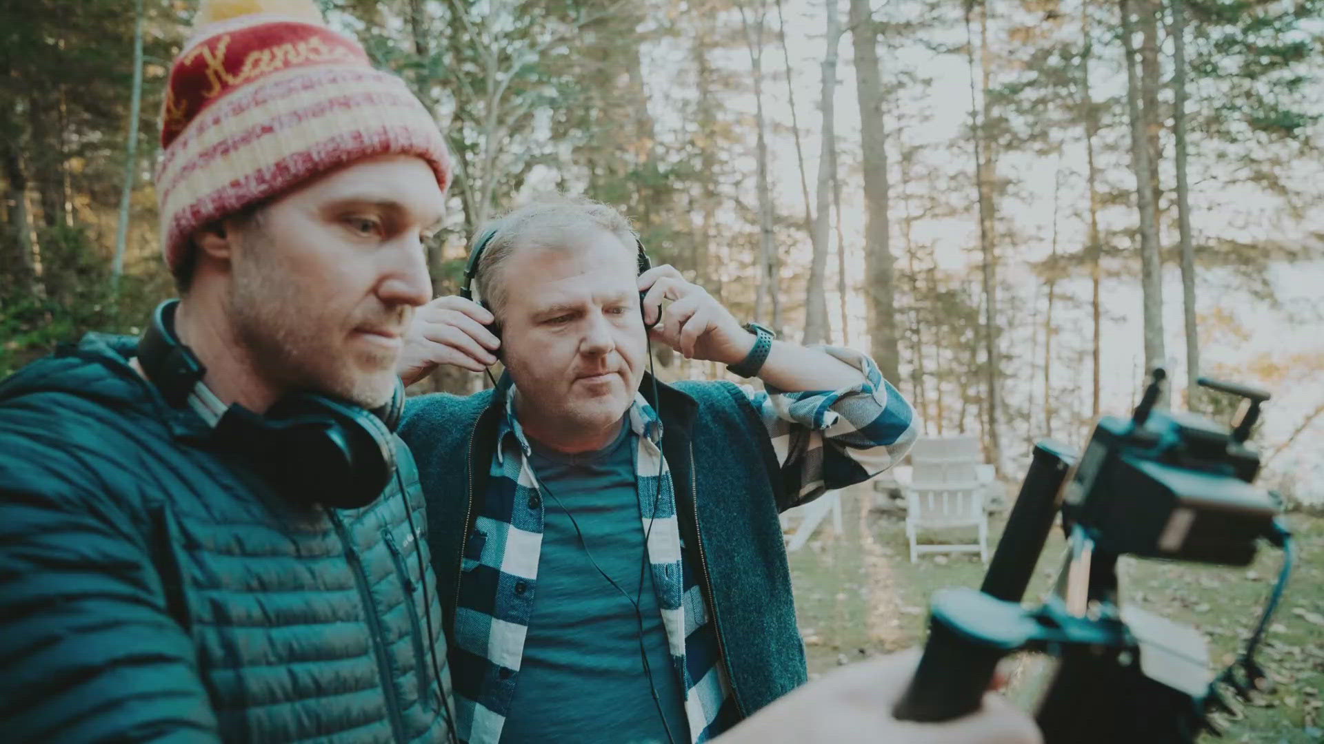 He made a film about four guys who rent a cabin—and terrible things happen