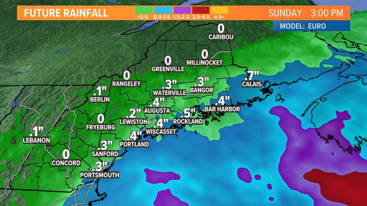 Big changes roll into Maine this weekend