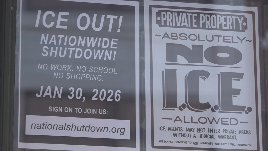 Over 175 Portland-area businesses closed for the day in protest against ICE