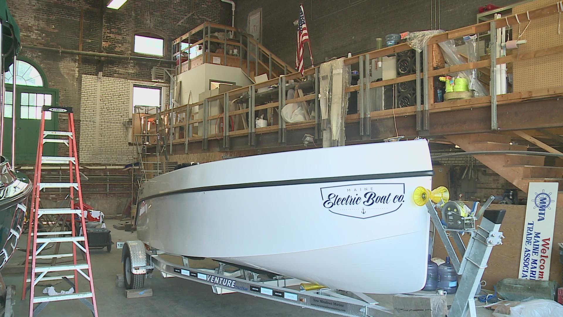 Maine Electric Boat currently sells a line of boats made in Canada, with the electric drive system made in Europe.