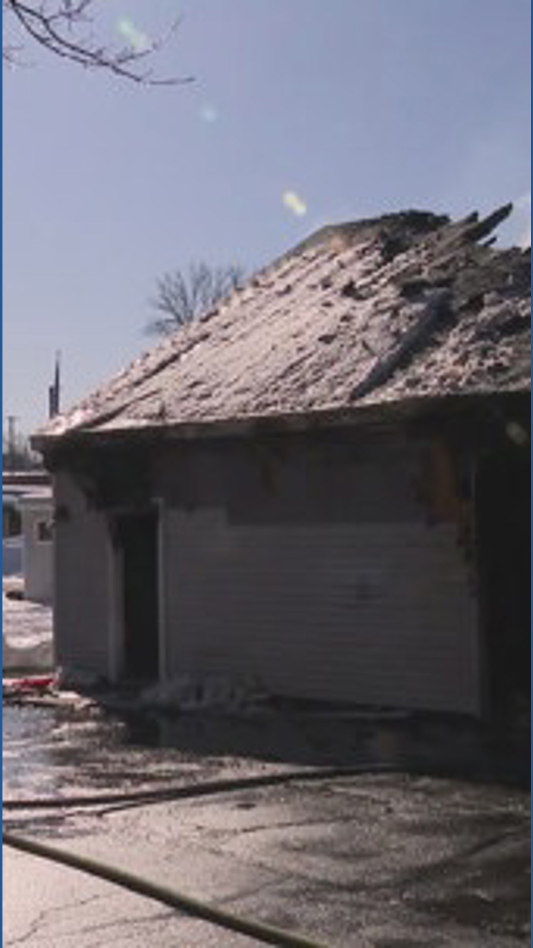 Crews worked to extinguish a motel fire in Biddeford on Monday ...