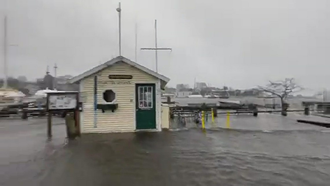 Camden Harbor Flooding