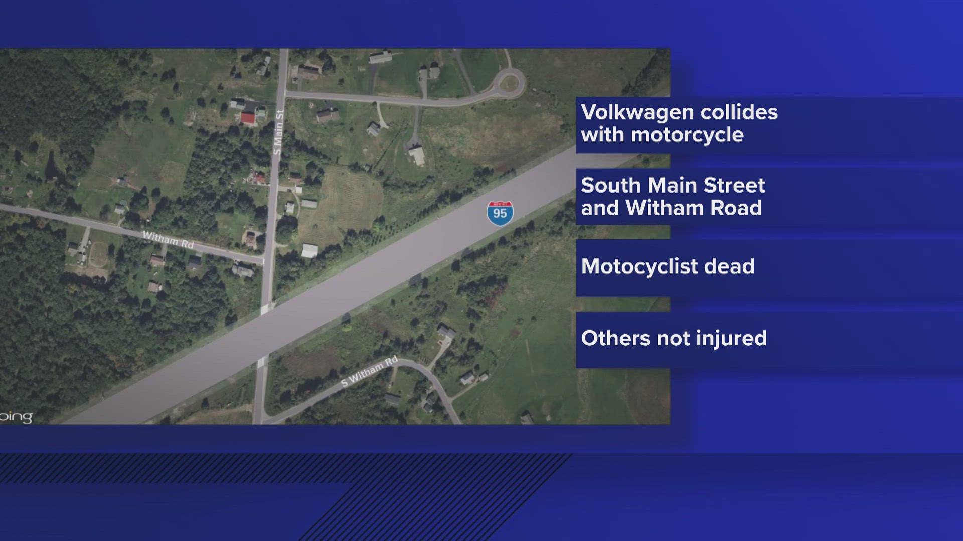 Police said witnesses at the scene tried to provide medical care to the motorcyclist, but they did not survive.