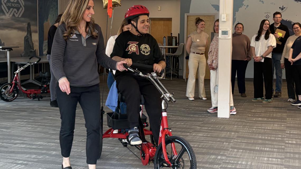 'Maine Trykers' brings joy to people with disabilities through customized adaptive bikes