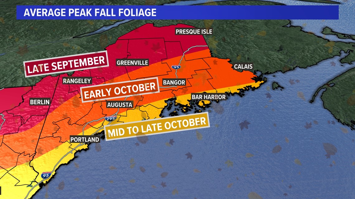First foliage report of the season looks promising in Maine ...