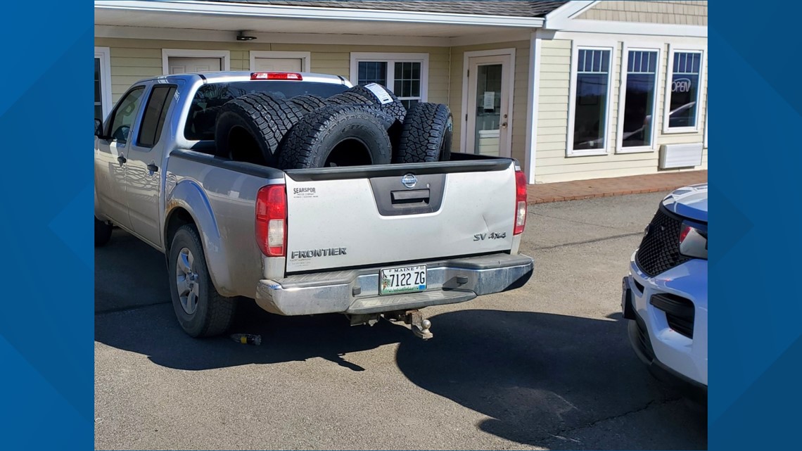 Hampden man charged with theft of Belfast Tire Warehouse