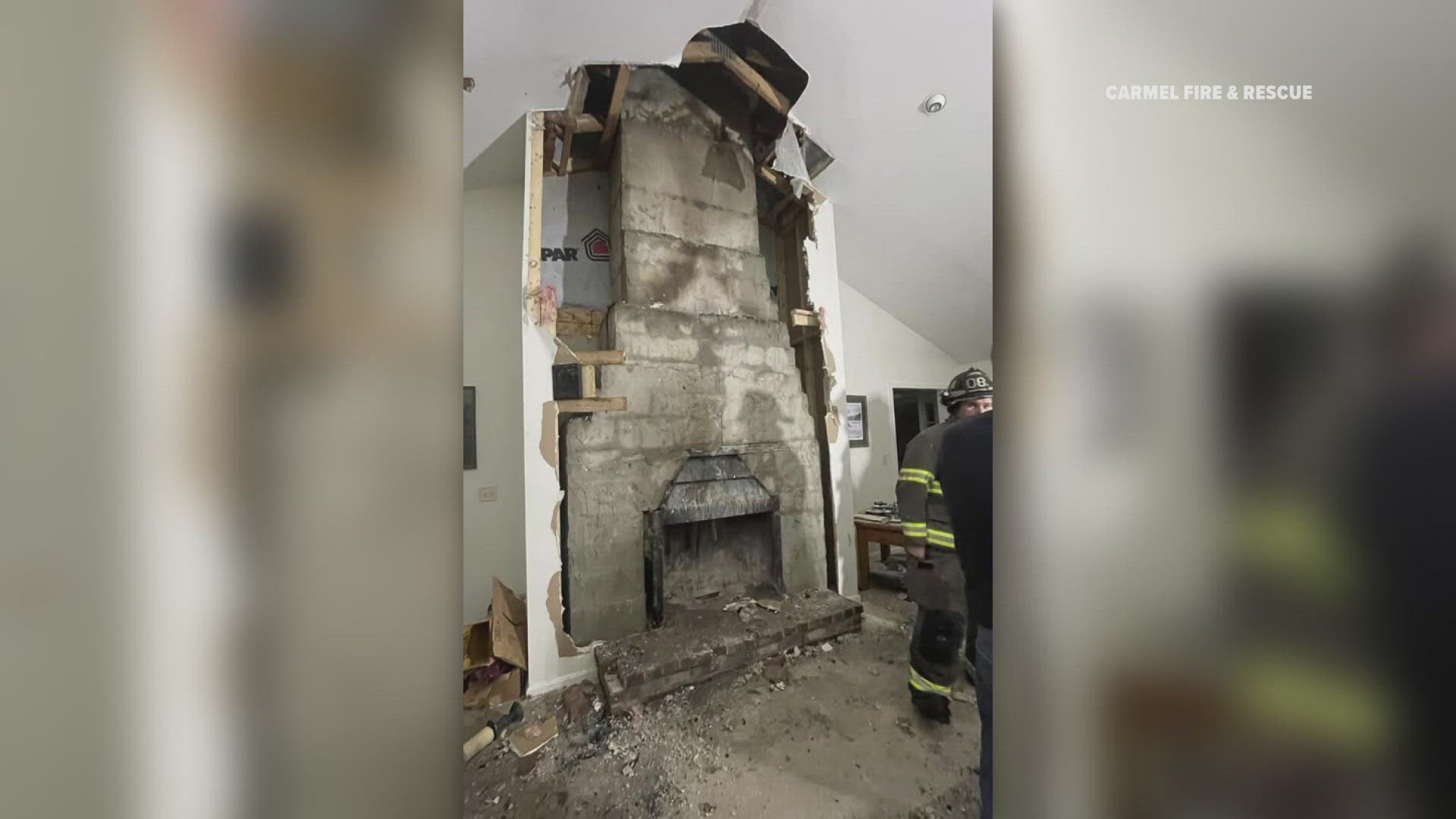 Crews in Carmel contain house fire to chimney where it likely started ...