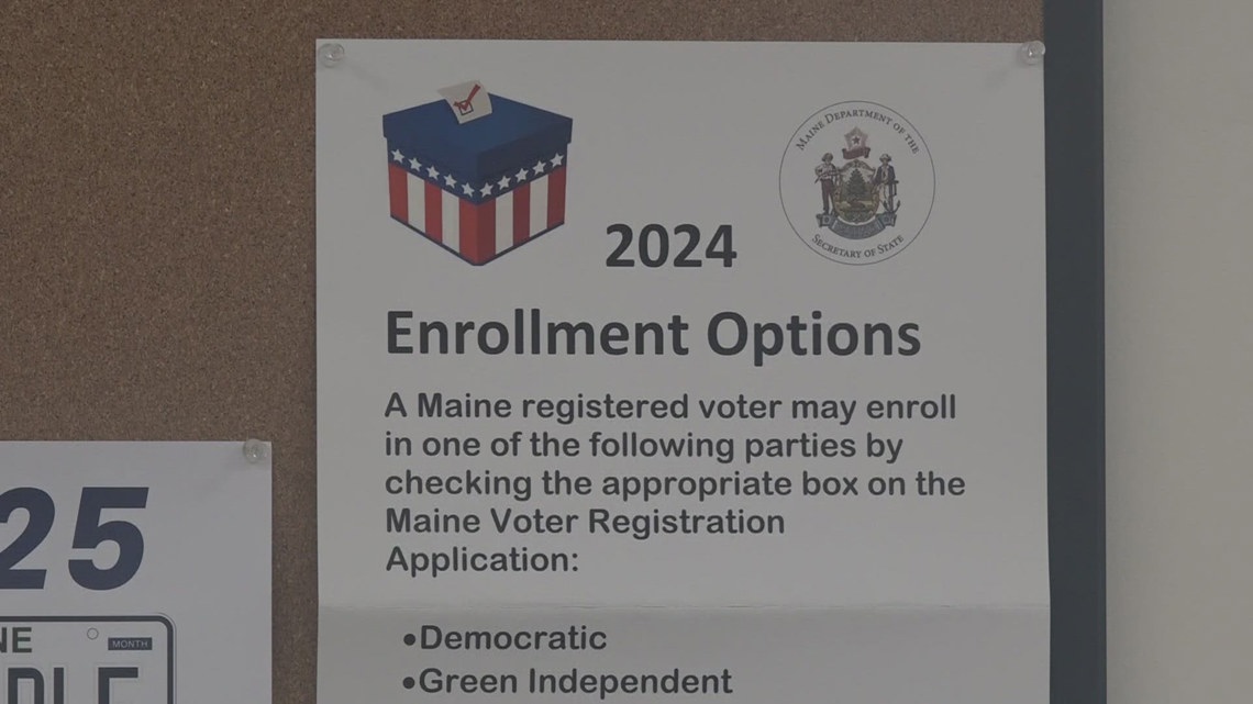 Maine election officials say there's a big increase in voter