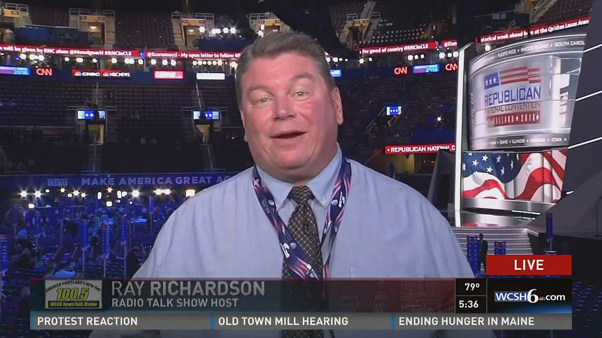 Ray Richardson at Day 1 of RNC 2016