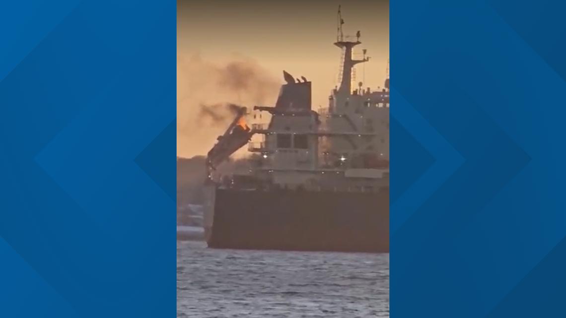 Coast Guard investigating boat fire in Portland Harbor ...