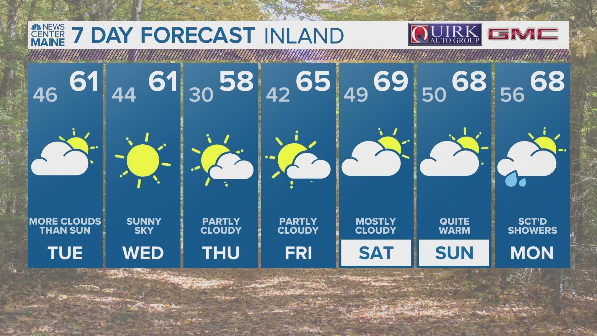 NEWS CENTER Maine Weather Forecast