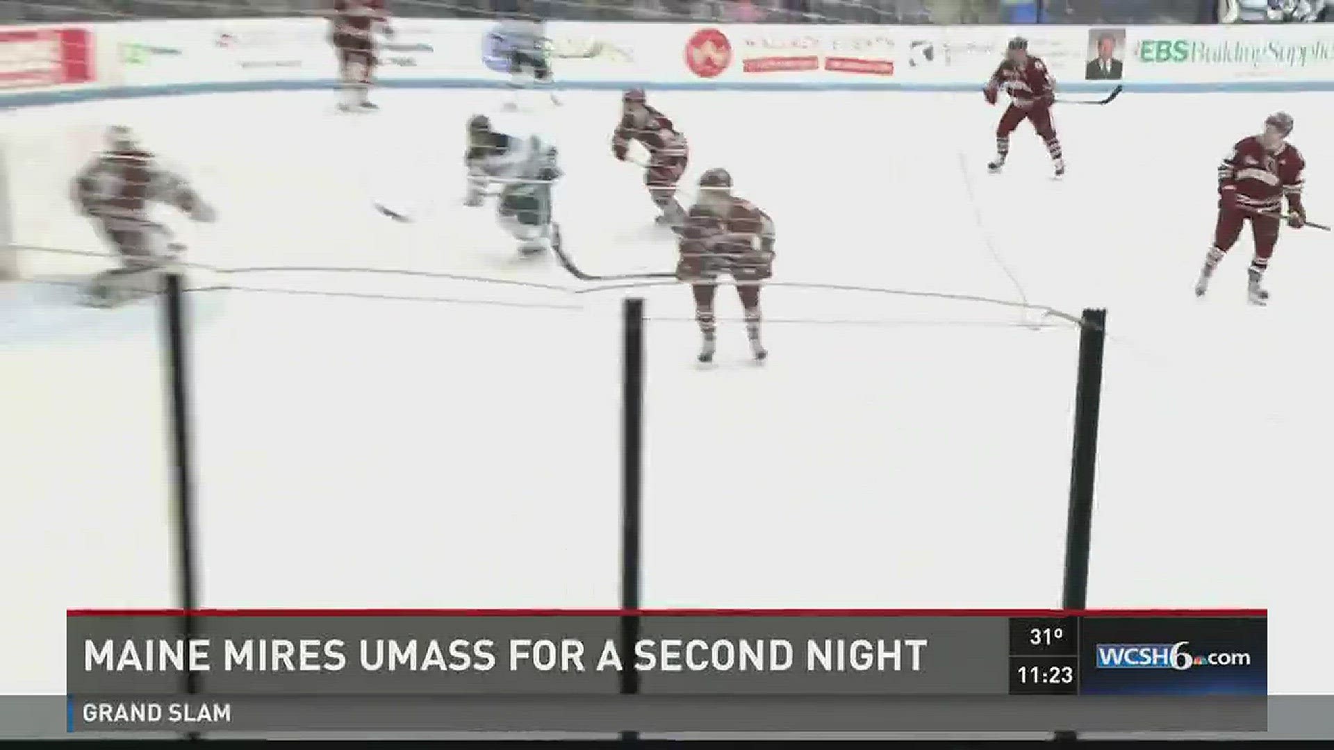 Maine mires UMass for second night