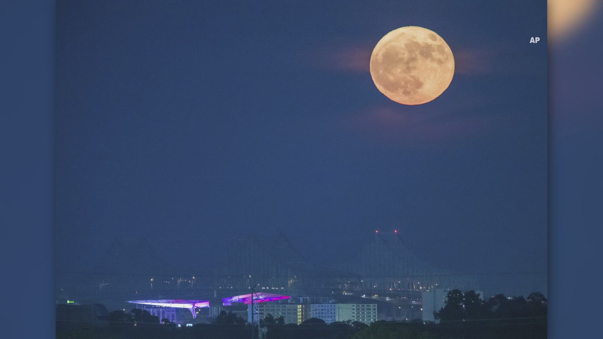 The moon is expected to reach its full lunar phase around 4:30 p.m. Friday, Nov. 15.