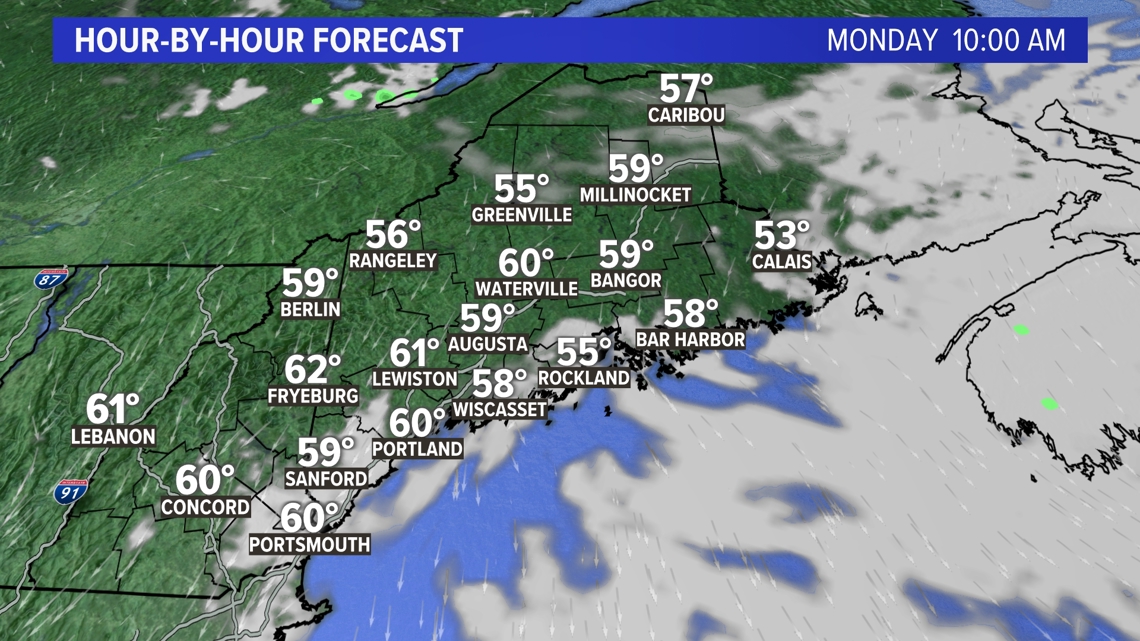 Rainy Maine weather to improve this weekend | newscentermaine.com