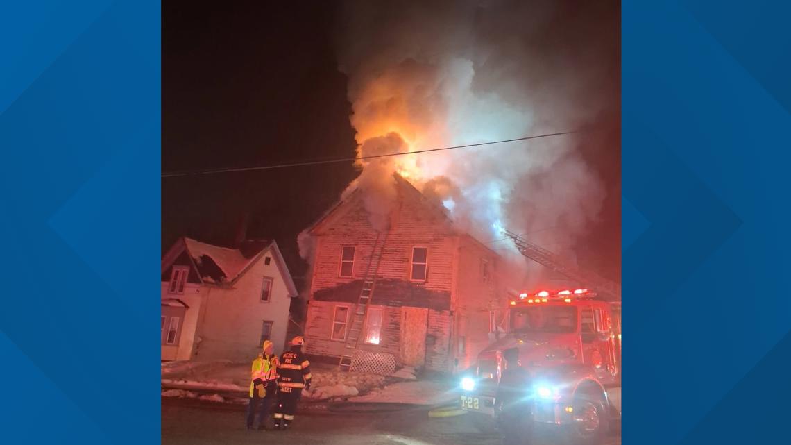 Condemned Mexico home catches fire, considered suspicious by authorities