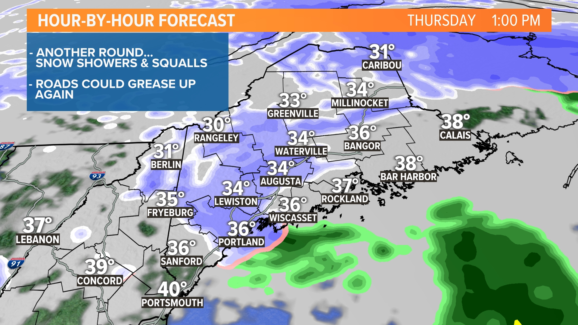 More snow coming to Maine this week | newscentermaine.com