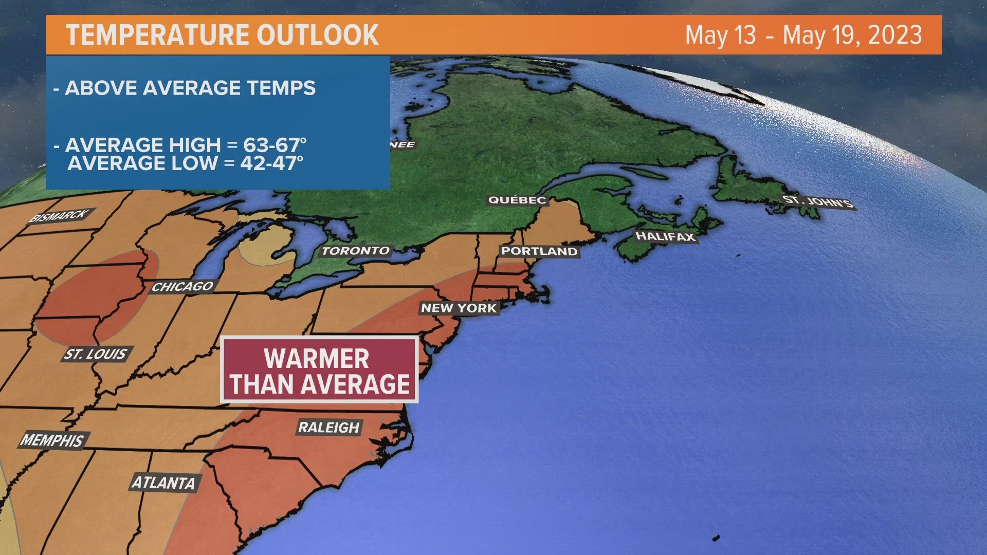 Below average temperatures have plagued the forecast, but that's about to change.