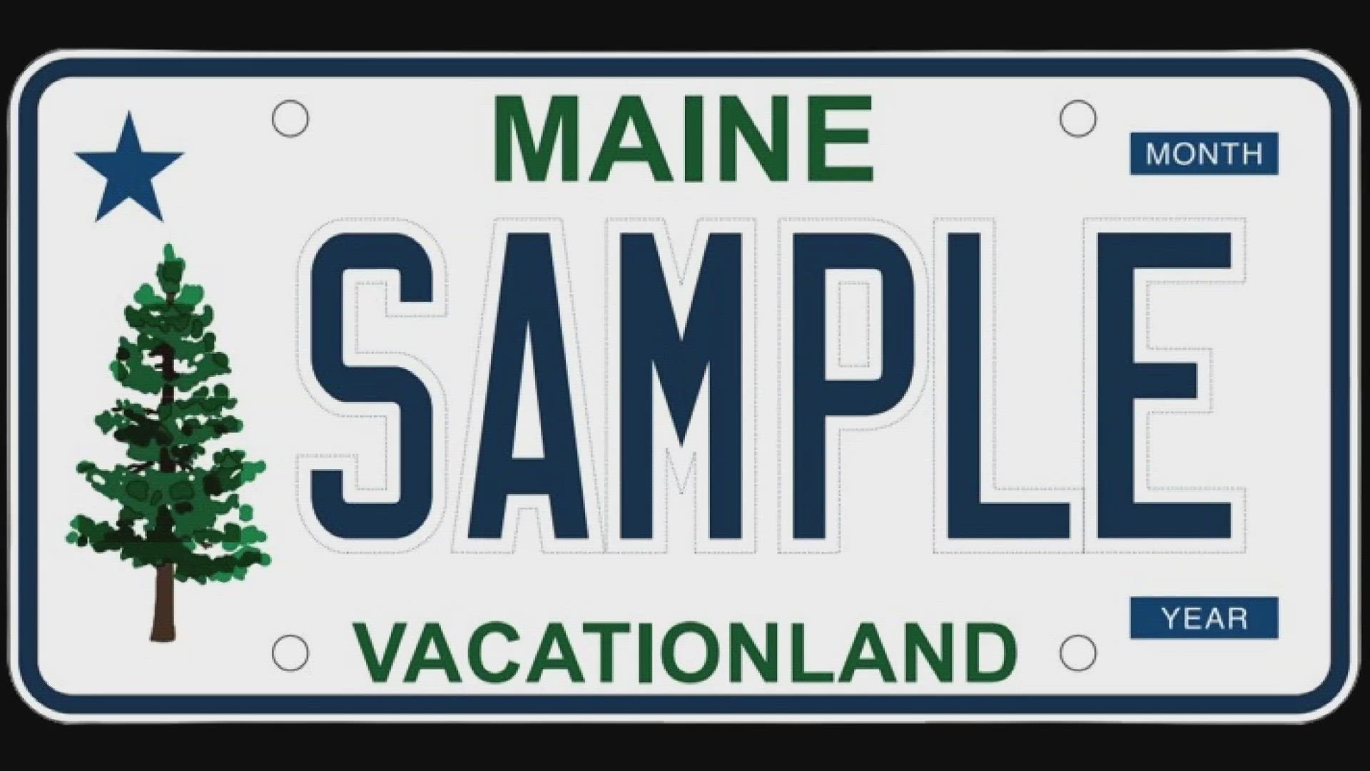 The new standard-issue plate will replace the current chickadee plate starting in May 2025.