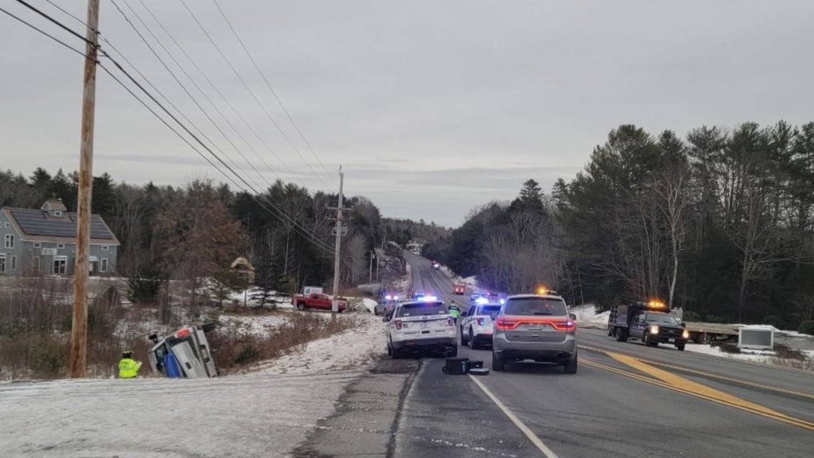 Traffic rerouted on Route 1 in after crash