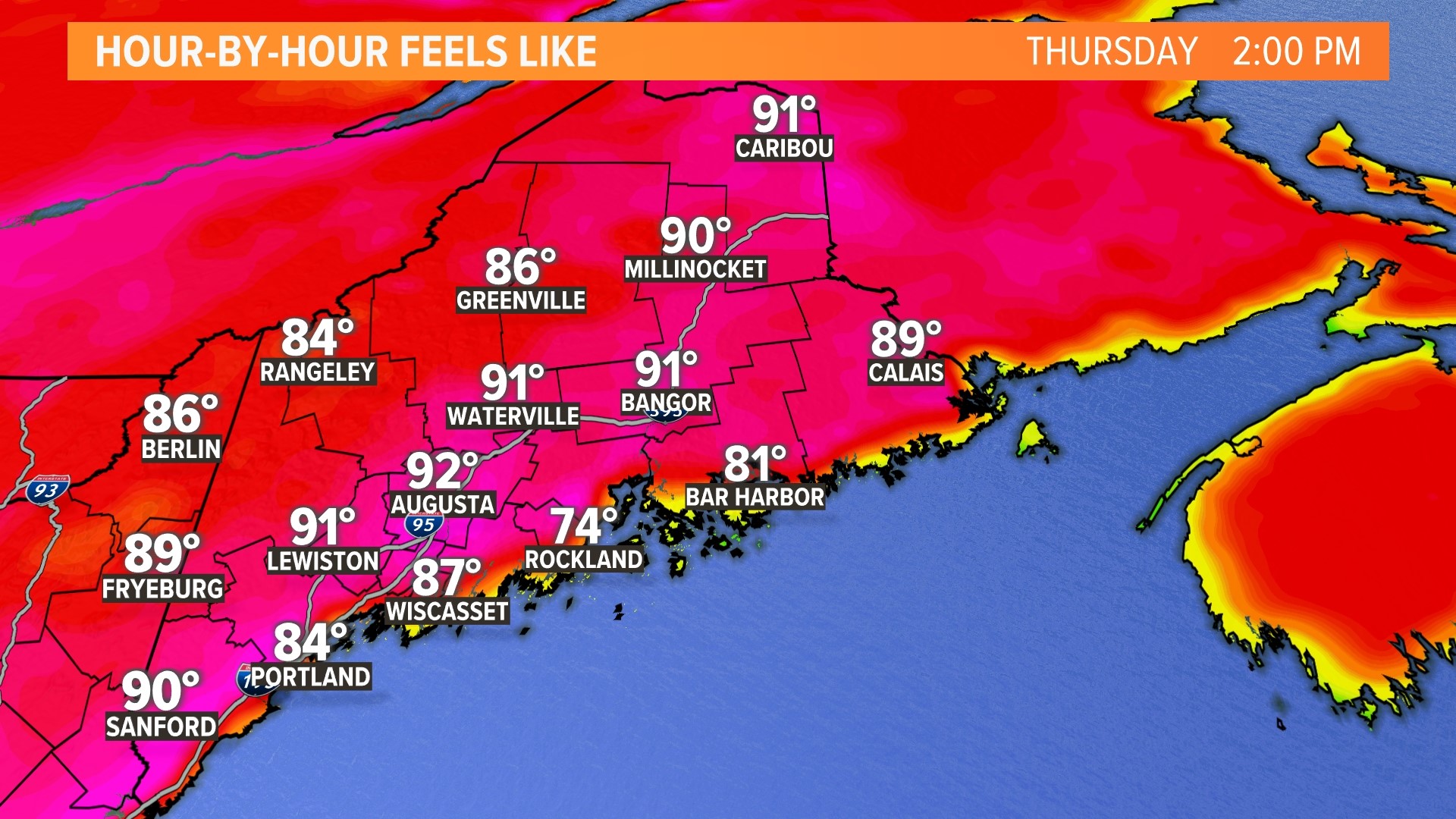 First heat advisories of the year issued for Maine | newscentermaine.com