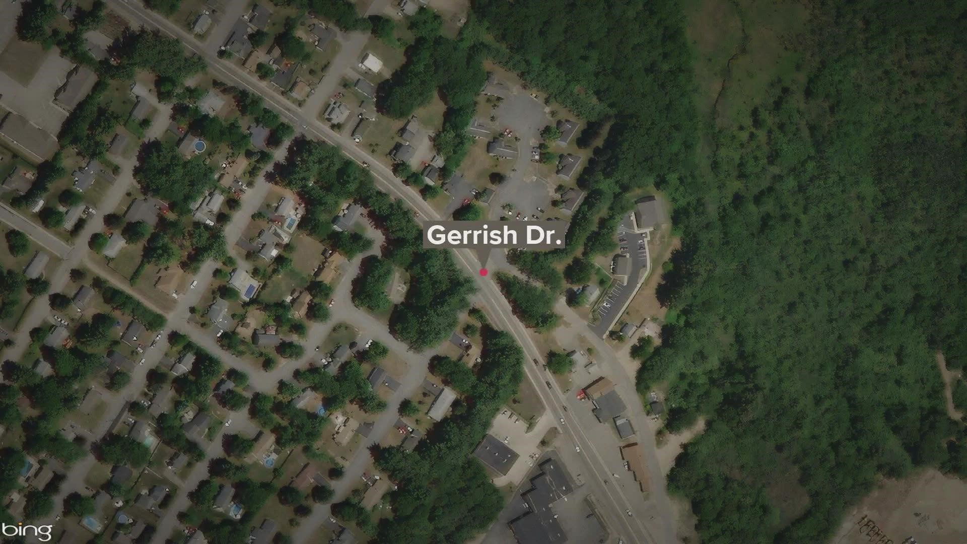 The incident happened around 7 p.m. near Main Street and Gerrish Drive, according to the Sanford police.