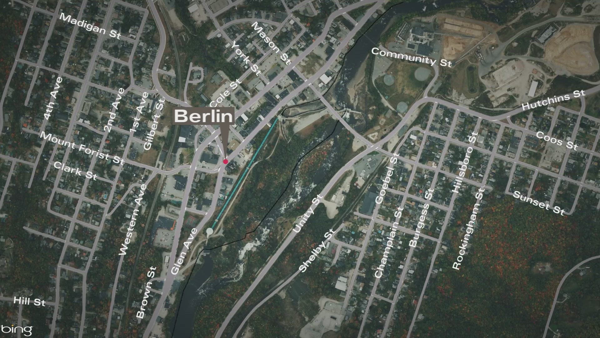 The city manager of Berlin said a sewer main break caused by this month's storm is allowing sewage to leak into the Androscoggin River.